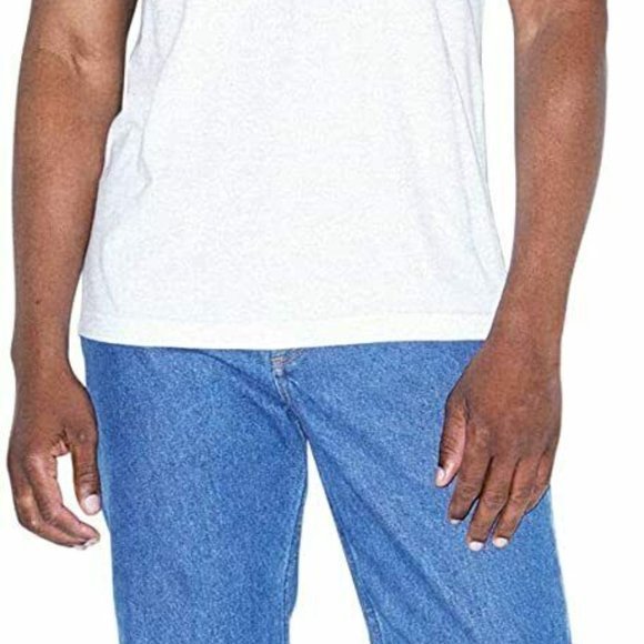 American Apparel Unisex Small 50/50 Crewneck Short Sleeve T-Shirt - NWOT - Picture 2 of 5